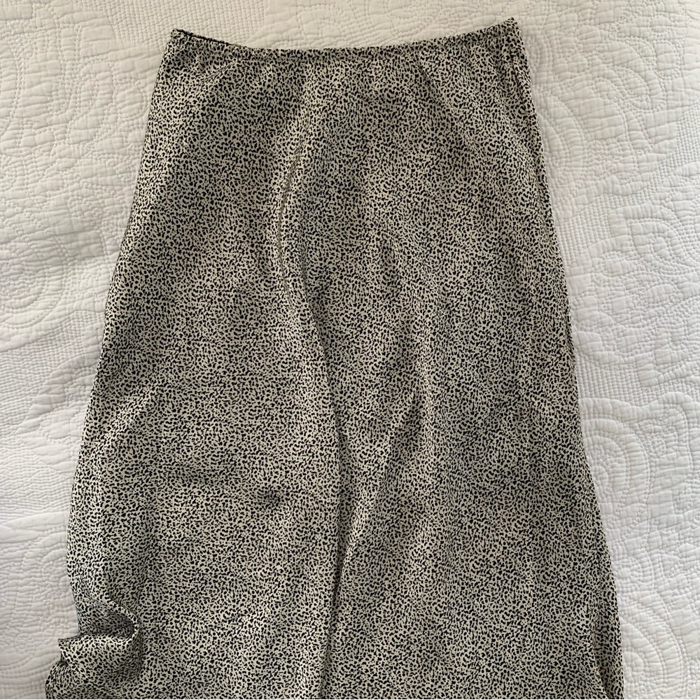 Sienna Sky Dotted Black and White Skirt